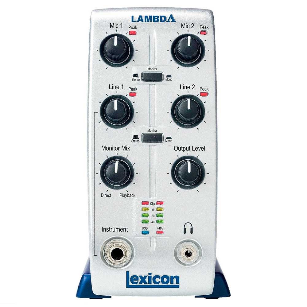 Lexicon LAMBDA - внешняя студийная звуковая карта