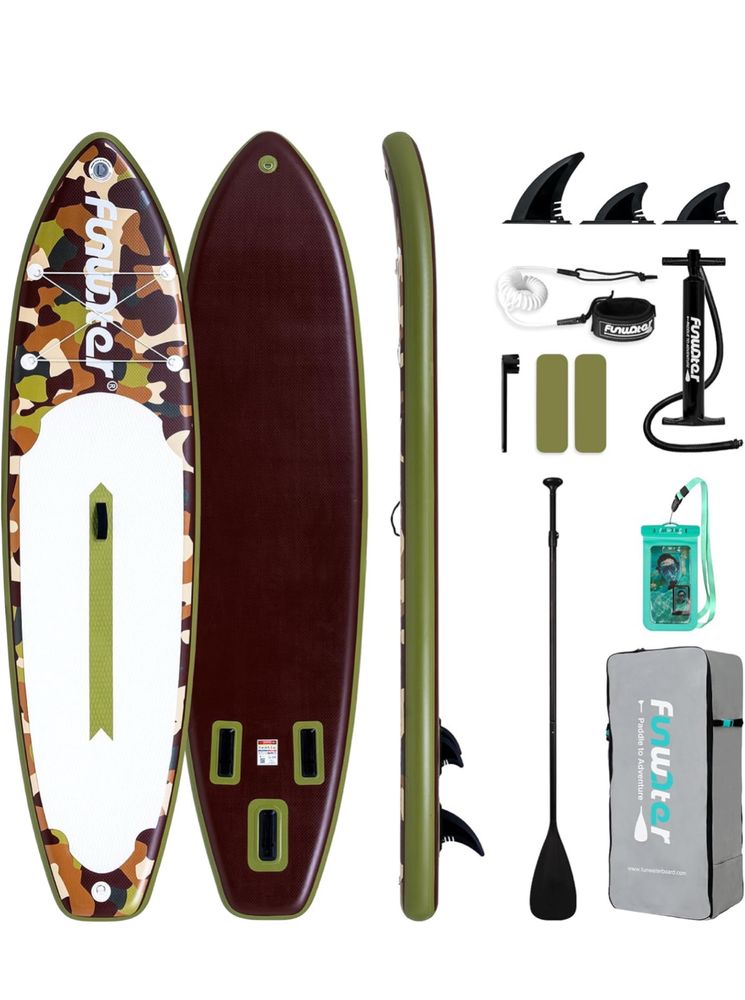 НОВ SUP Paddle Board / Падъл борд КОМЛЕКТ FunWater