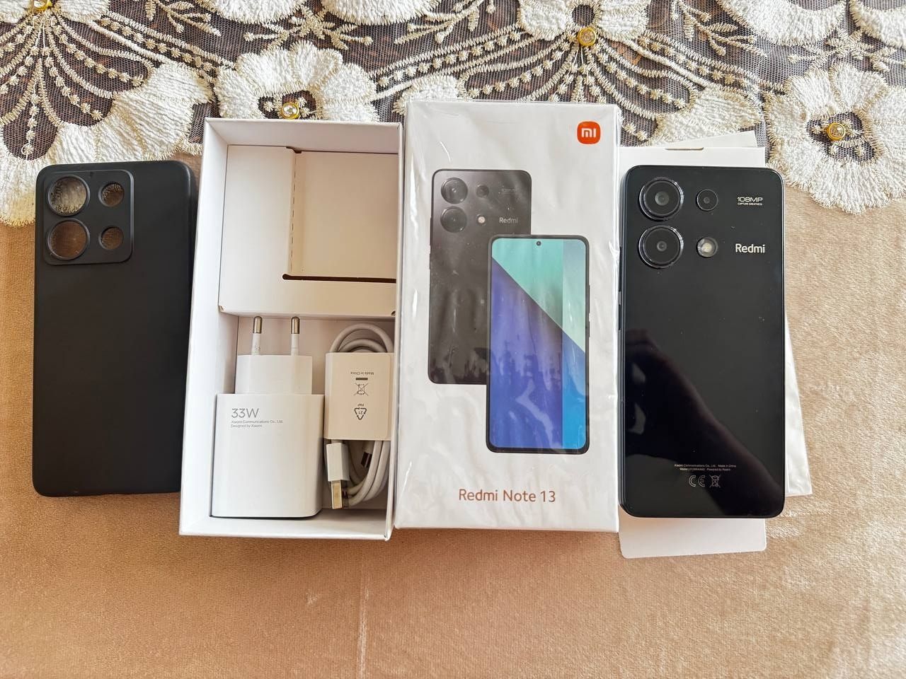 Redmi Note 13 8+4/128gb ideal polniy komplekt