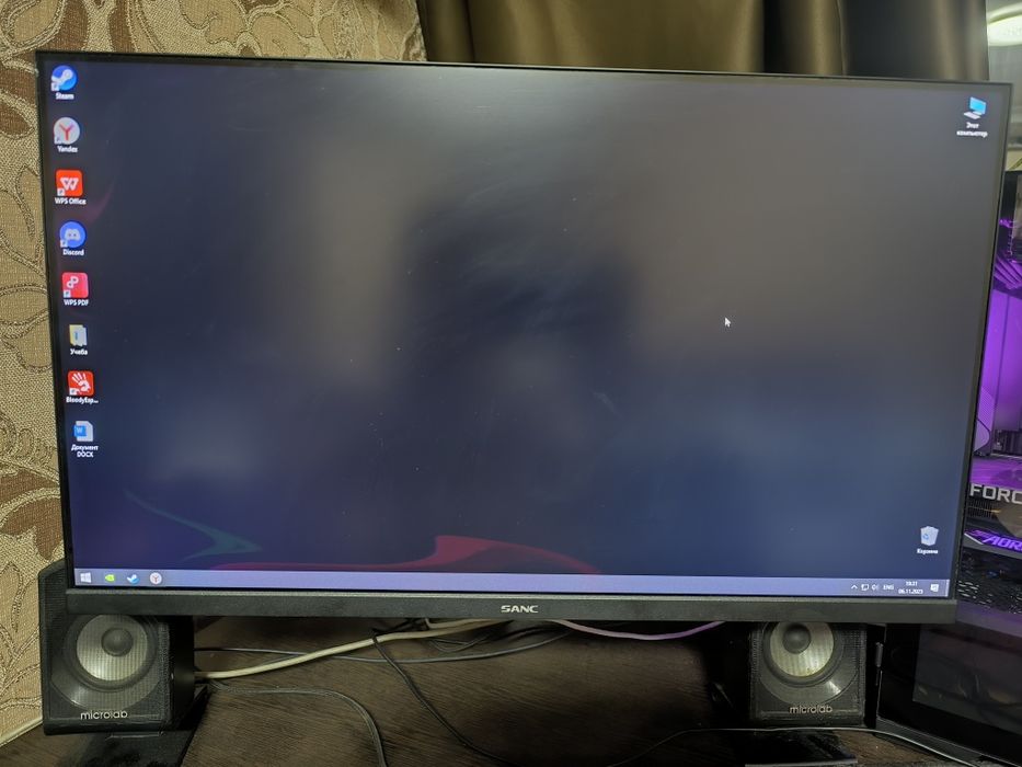 Монитор Sanc фулл HD 75 герц