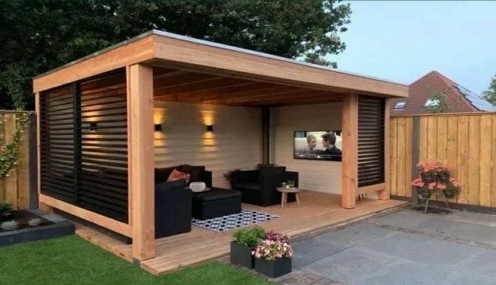 Foișoare, terase, magazii, pergole mobilier de gradina
