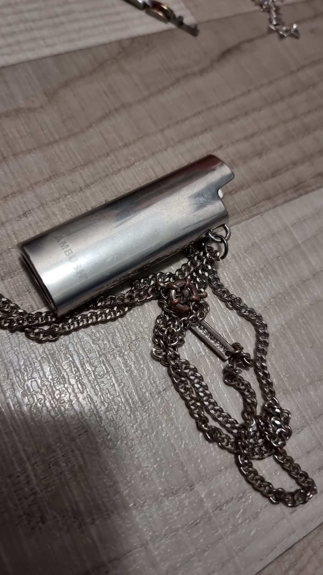 Lanț colier AMBUSH lighter hype original Japan