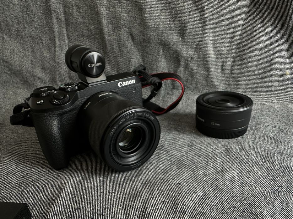 Canon M6Mk2 + CANON 32MM1,4 +22MMF2