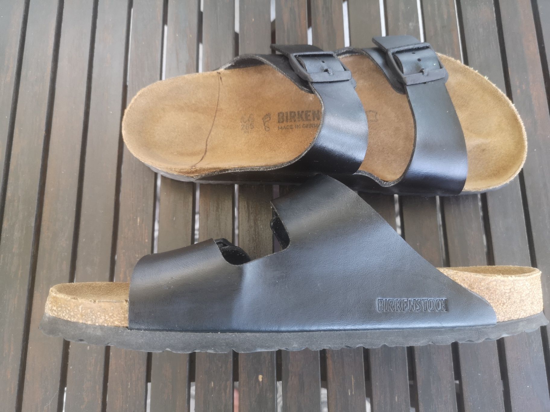 Birkenstock, мъжки чехли еко кожа, номер 43