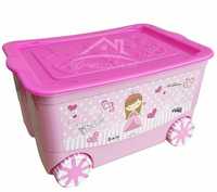 Ящик для игрушек KidsBoh на колёсах даставка безплатная