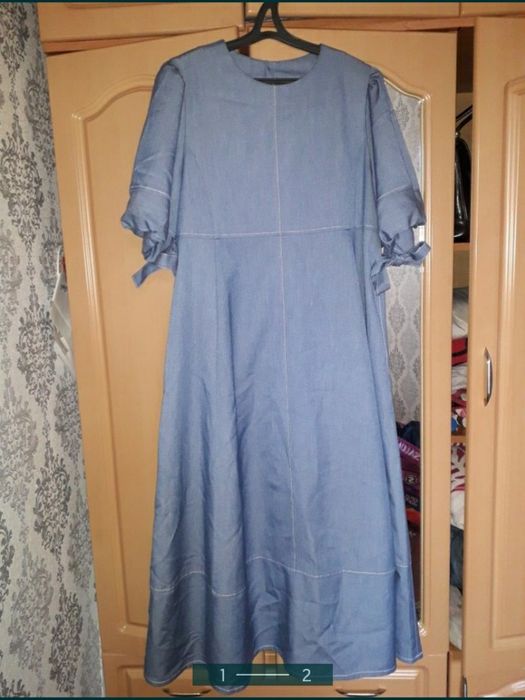 Красивое летнее платье размер (46)