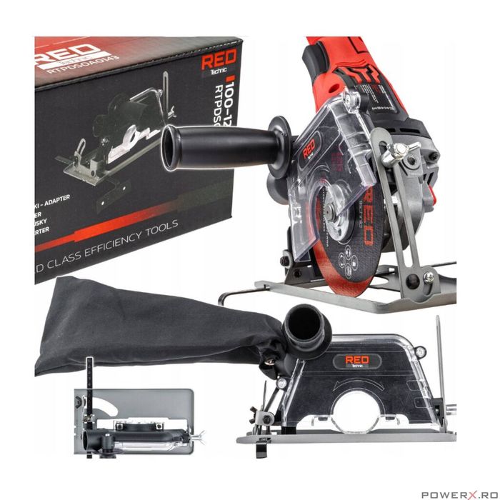 Capac aspirare praf pentru polizor unghiular, flex, 100-125 mm, unghi