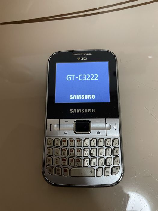 Samsung C3222 Chat, Dual SIM , Silver