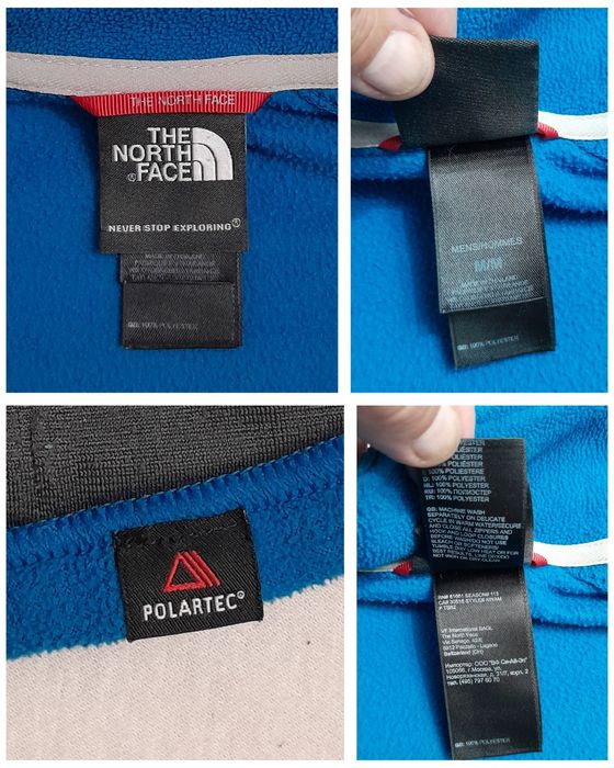 Geaca polar The North Face Polartec, jacheta fleece mărimea M bărbați