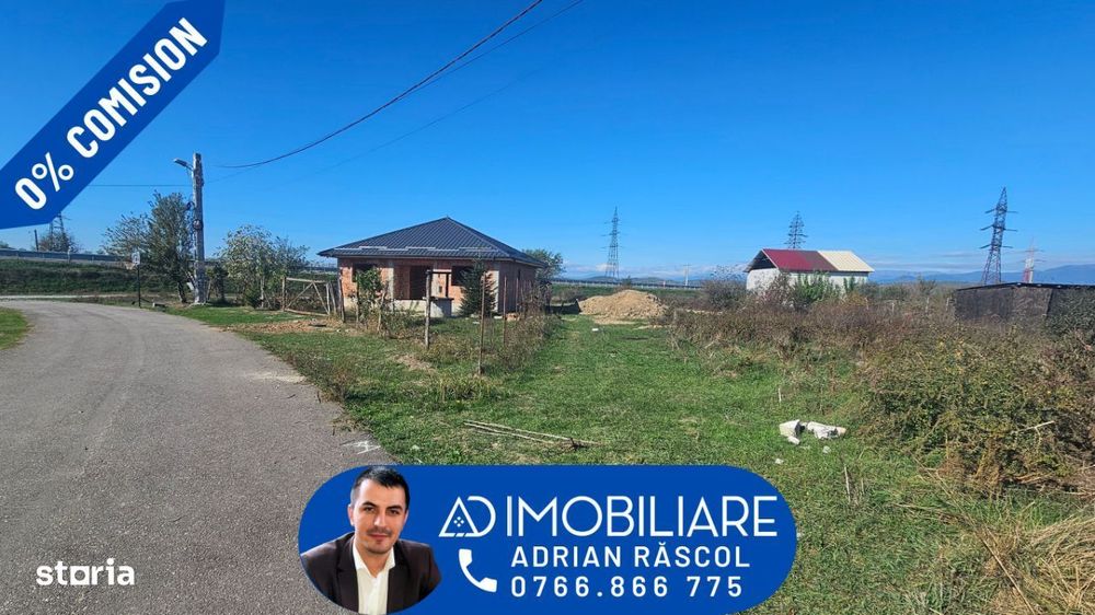 Teren intravilan - 1014 mp, deschidere 25 m - Prelungirea Panduri