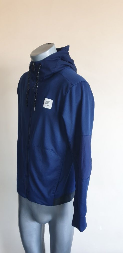 Nike Air Max Full Zip Hoodie /  M  ОРИГИНАЛ! Мъжка Качулка с цял цип!