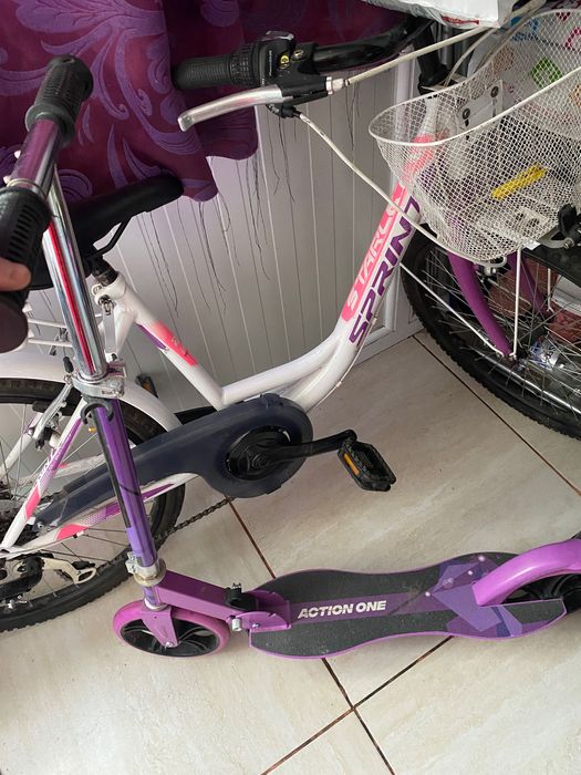 Trotinete de fete mov