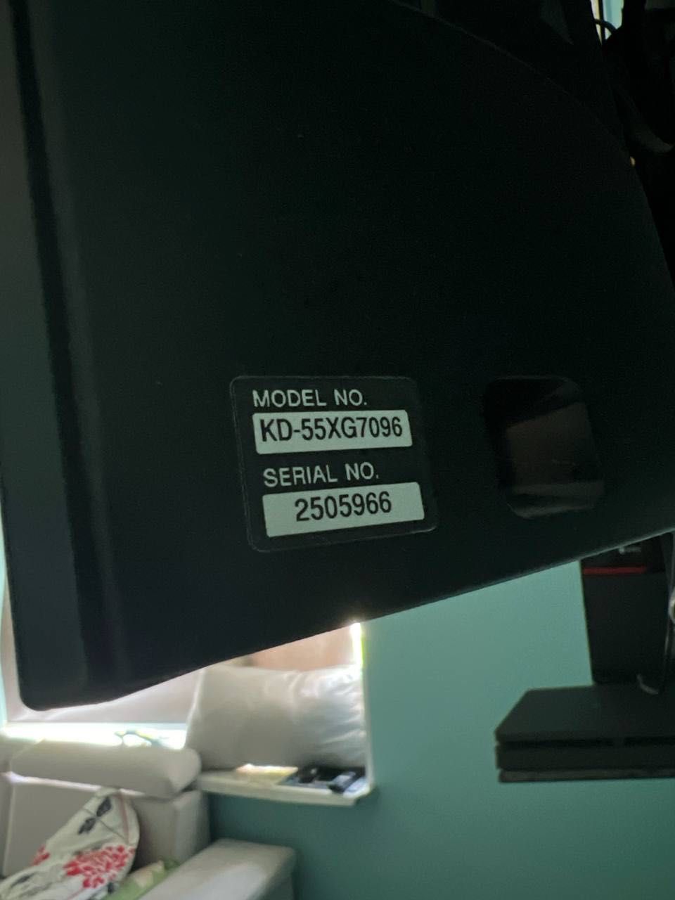Телевизор Sony KD-55XD7096, цвет черный