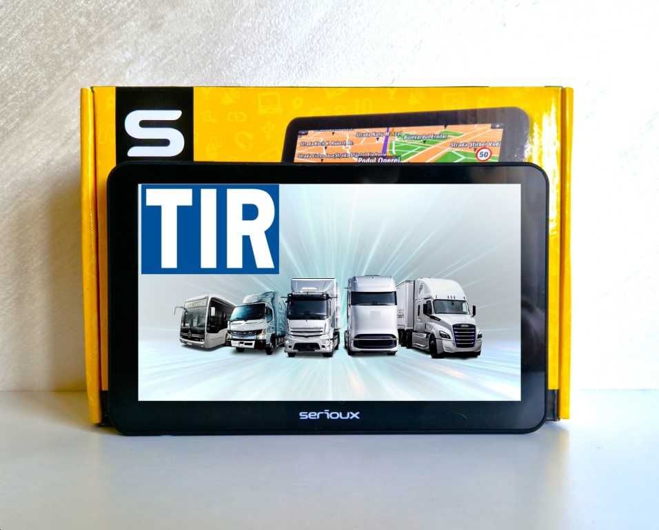 GPS Navigatii - SERIOUX 7"inch.Actualizate,NOI,Truck,TIR,Camion,Auto.