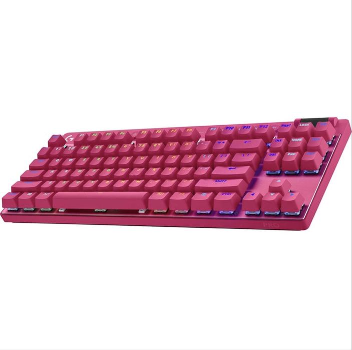 Logitech G PRO X TKL Mechanical Gaming Keyboard Wireless Magenta NOUA