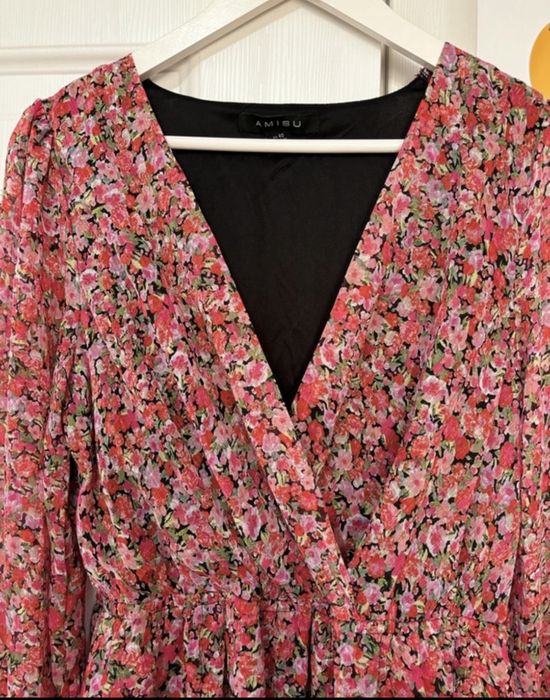 Rochie mini inflorata