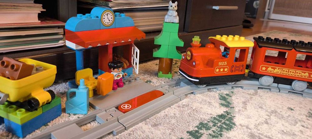 LEGO DUPLO 10874 - Tren cu aburi
