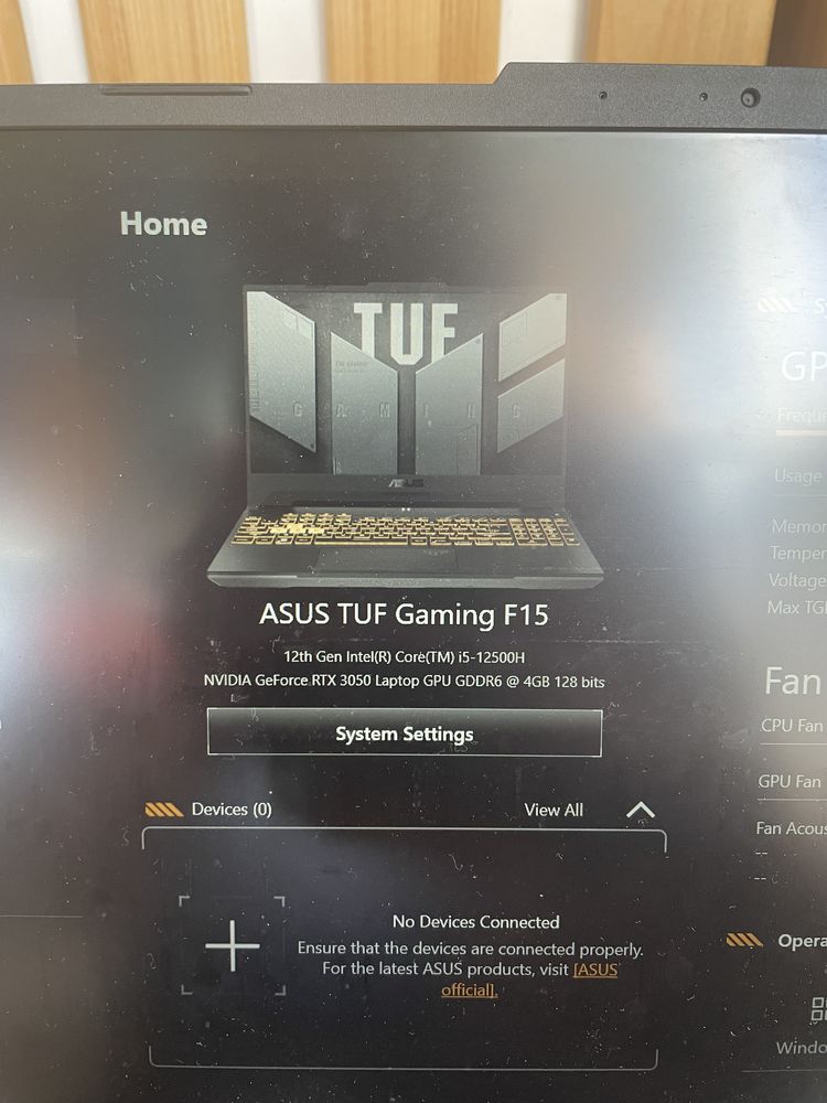 Ca NOU - Asus Tuf F15