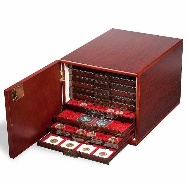MB Cabinet - кутия за 10 броя табли за съхранение на монети MB