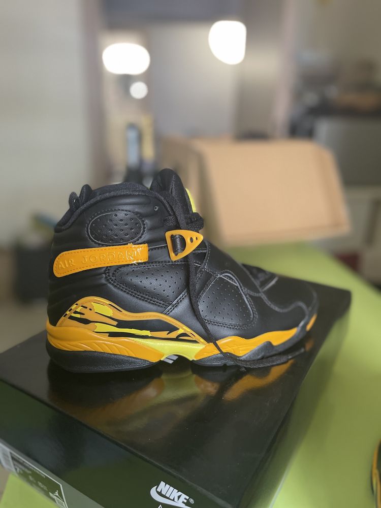 Jordan 8 Retro - Taxi Yellow Noi full box 38,5