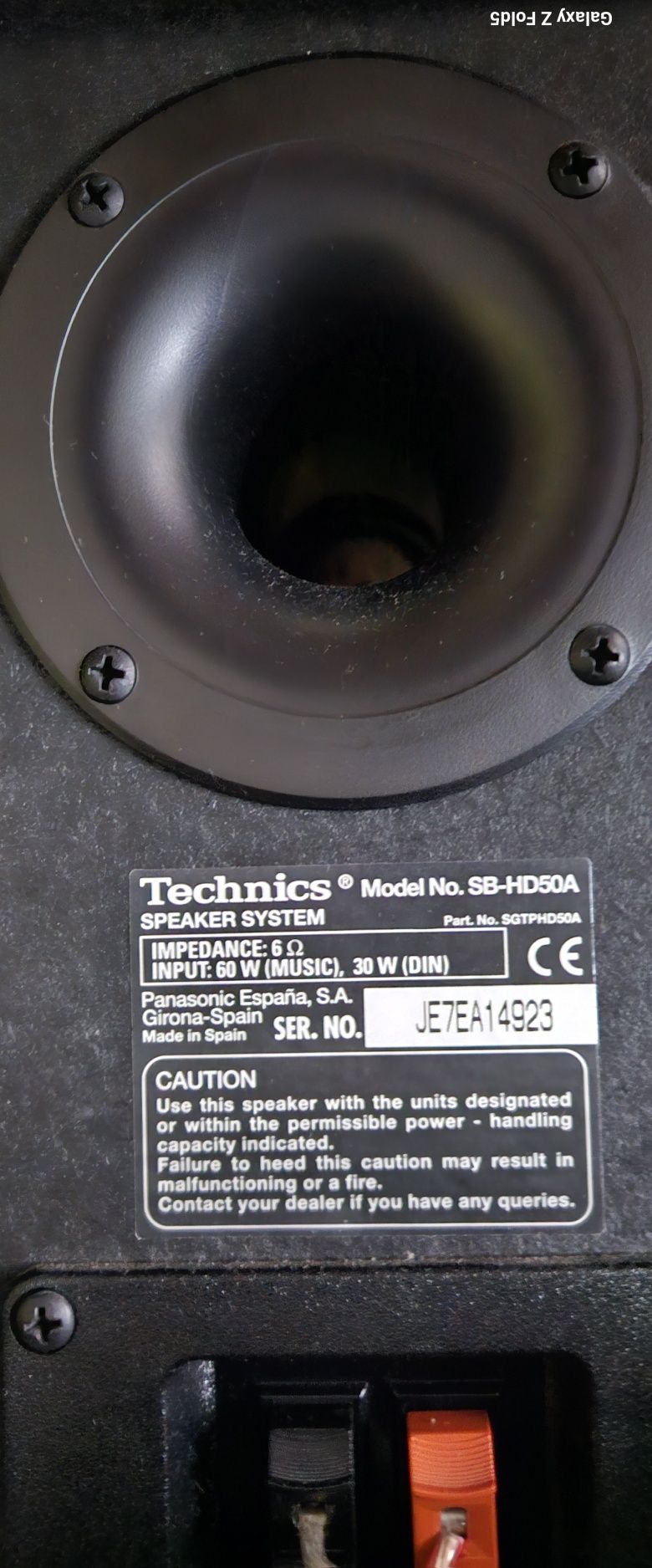 Boxe Technics SB HD50A