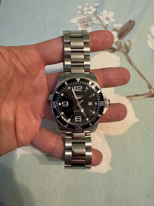 Ceas Longines HydroConquest 44 mm, Automatic, Black Dial