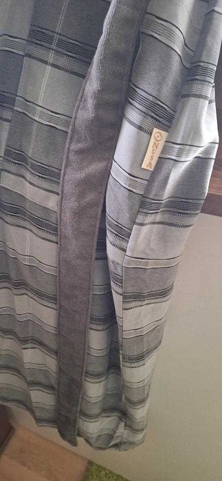 halat de casa baie nou gri antracit in carouri marime 48XL pret120 lei