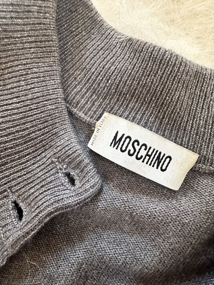 Moschino Boutique блуза и пола кашмир вълна коприна оригинал