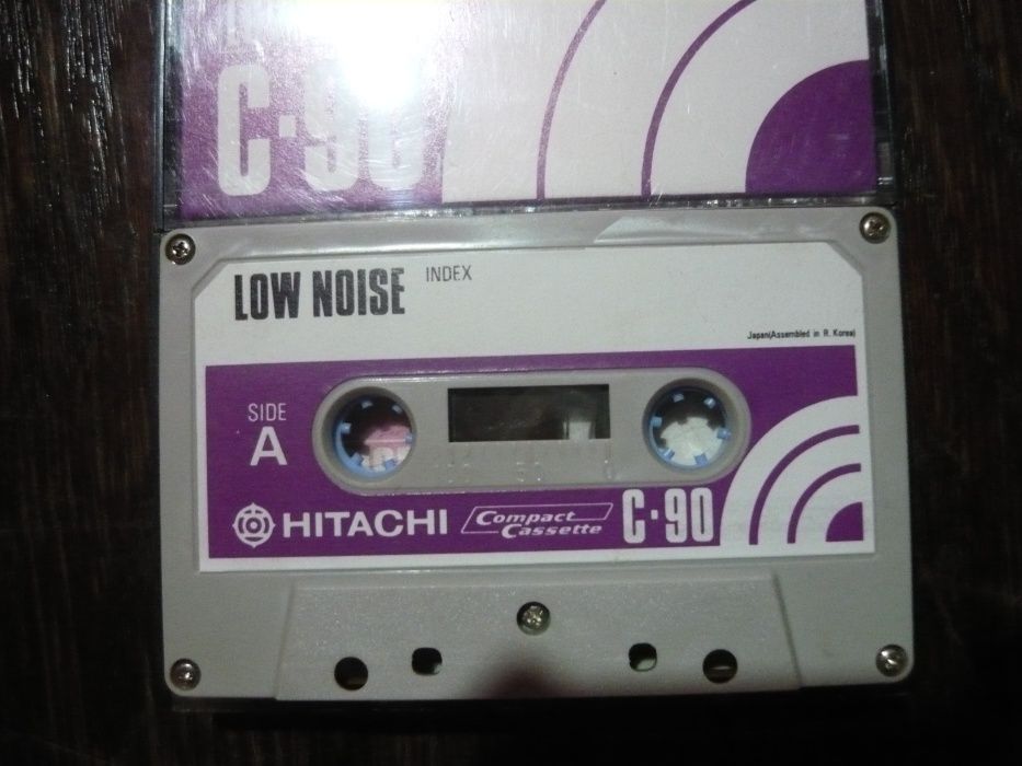casete audio hitachi