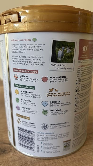 Kendamil Goat 1 First Infant Milk, from birth | 0-6 мес