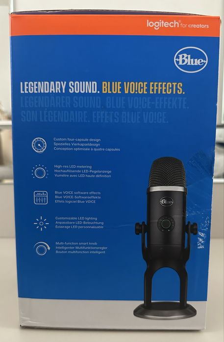 Microfon Logitech Blue Yeti X