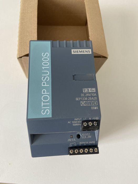 Стабилизированный блок питания 24В Siemens SITOP PSU100S
