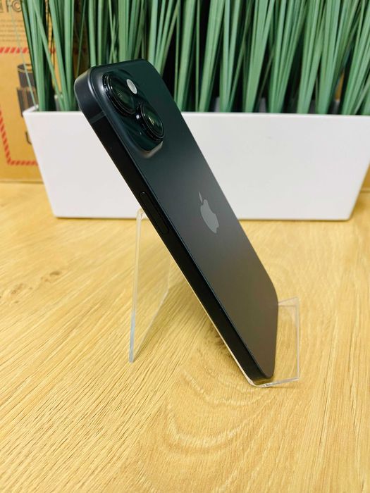 НОВ !!! Apple iPhone 15, 128GB, 5G, Black, 100%