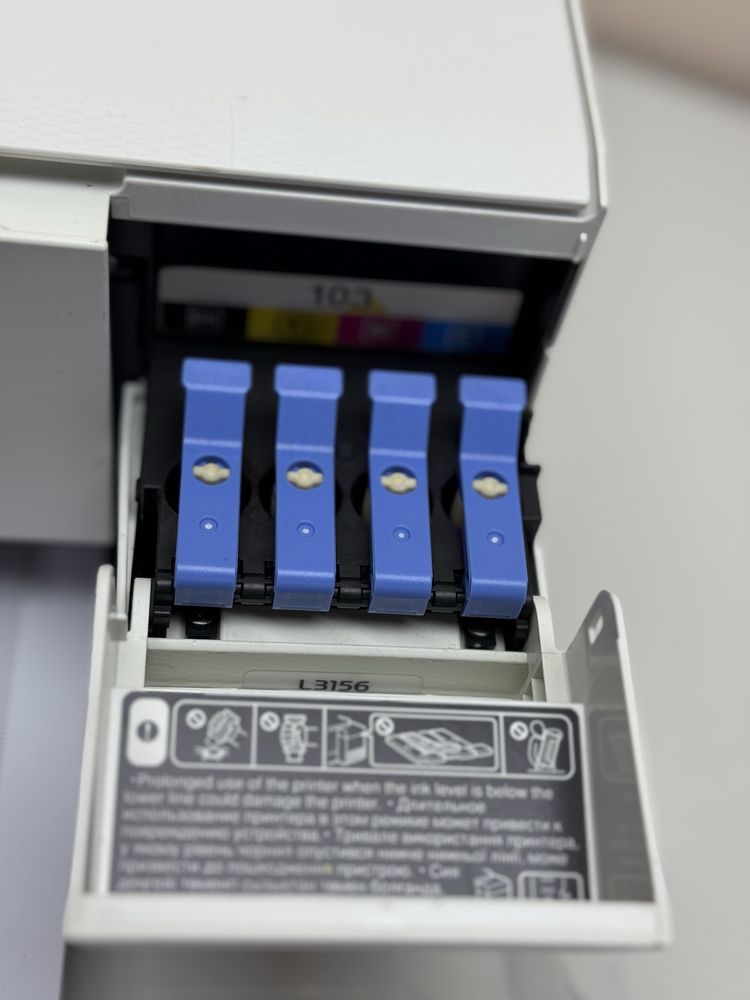Цветной лазерный 3в1 принтер epson l3156 wi-fi доставка установк