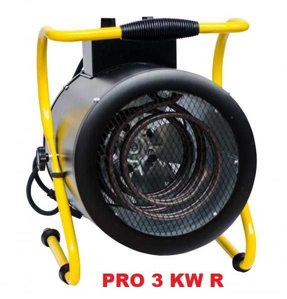 Aeroterma electrica tun de caldura PRO 3kW R 230V incalzitor suflanta