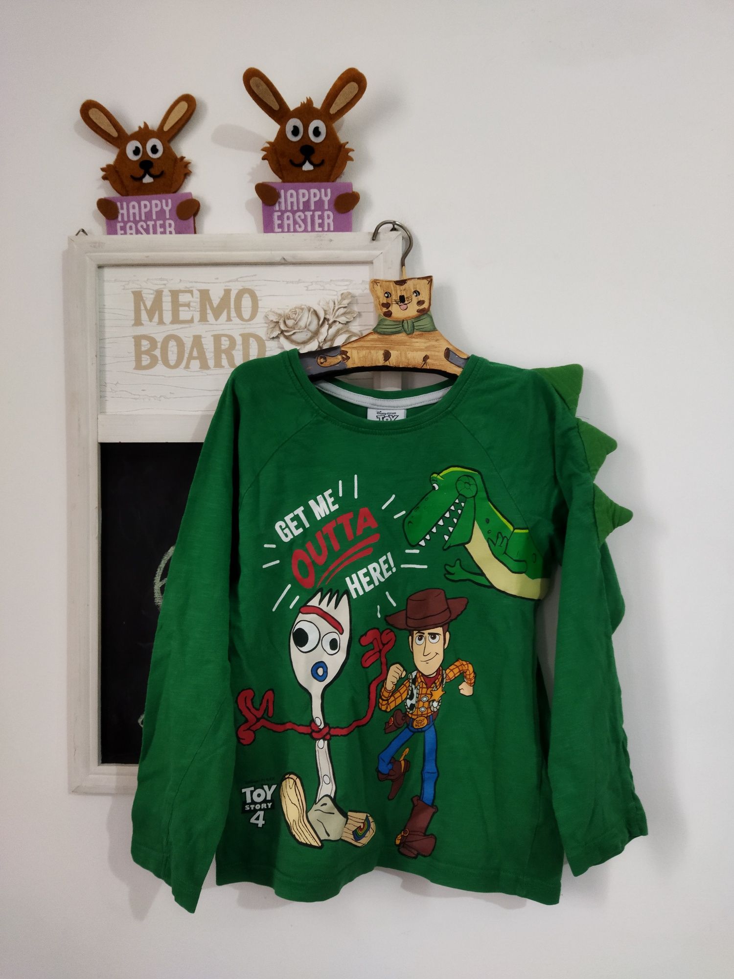 Bluza originala Toy Story 4 pentru copii vârstă 5-6 ani mărimea 116