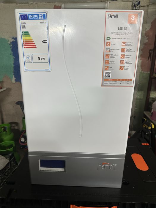 Centrala Ferroli pe curent