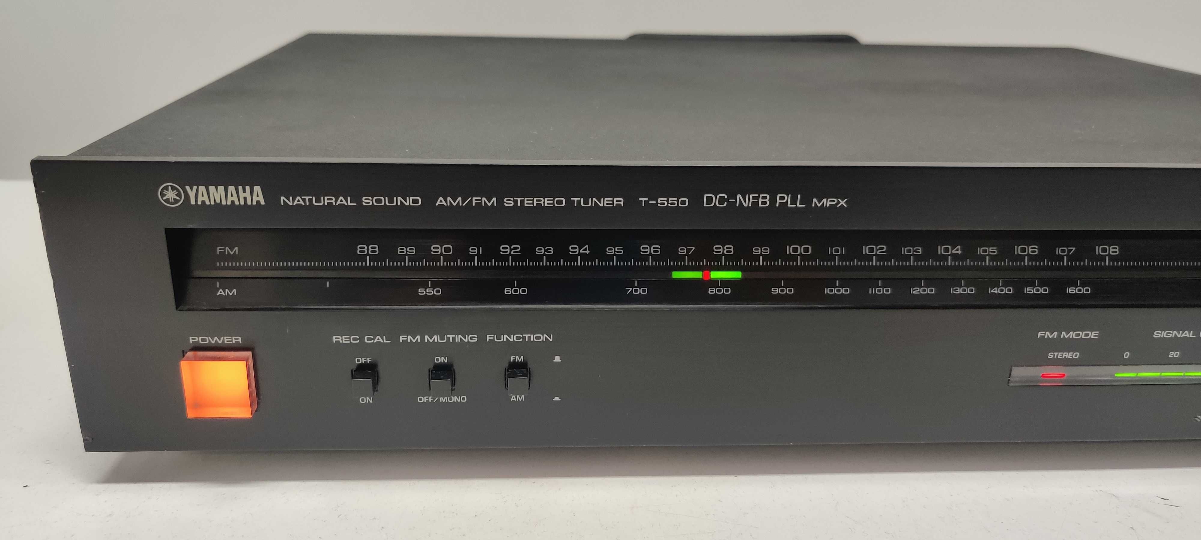 Yamaha T 550 muzica tuner FM muzica radio vintage colectie muzica