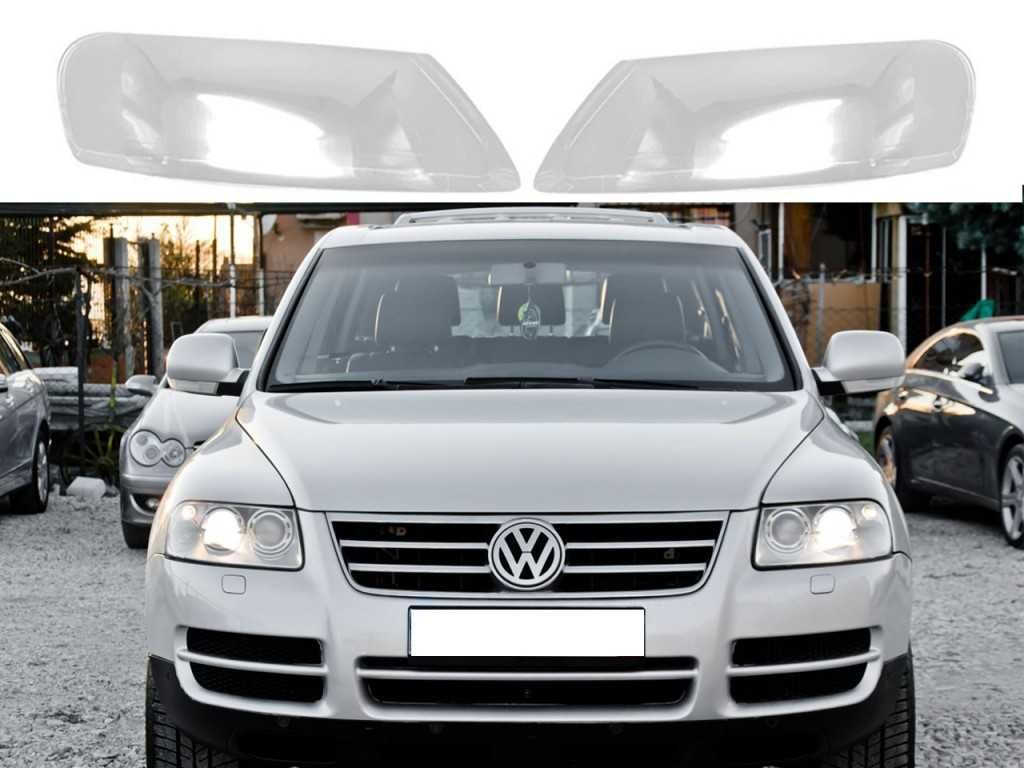 Стъкла за фарове на VW Touareg 7L (2002-2006)  555