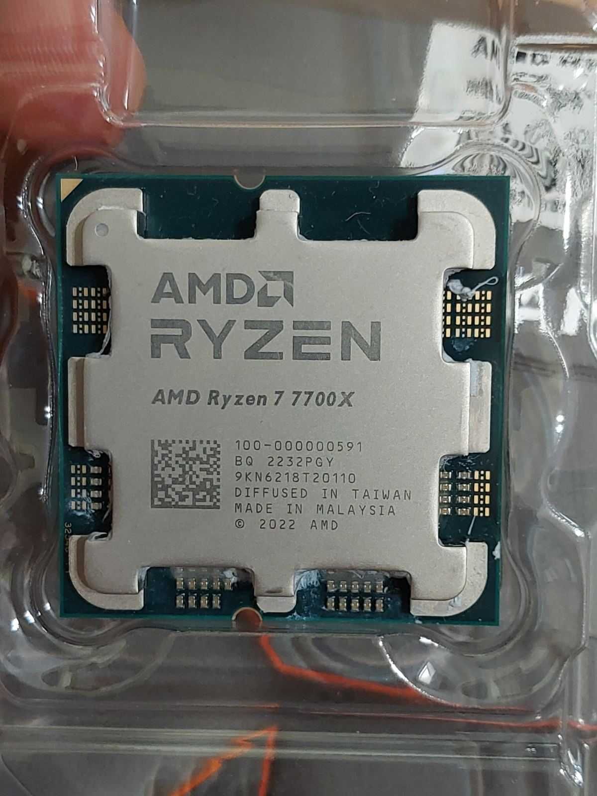 АМD Ryzen 7 7700X, 8-ядрен, АМ5 процесор