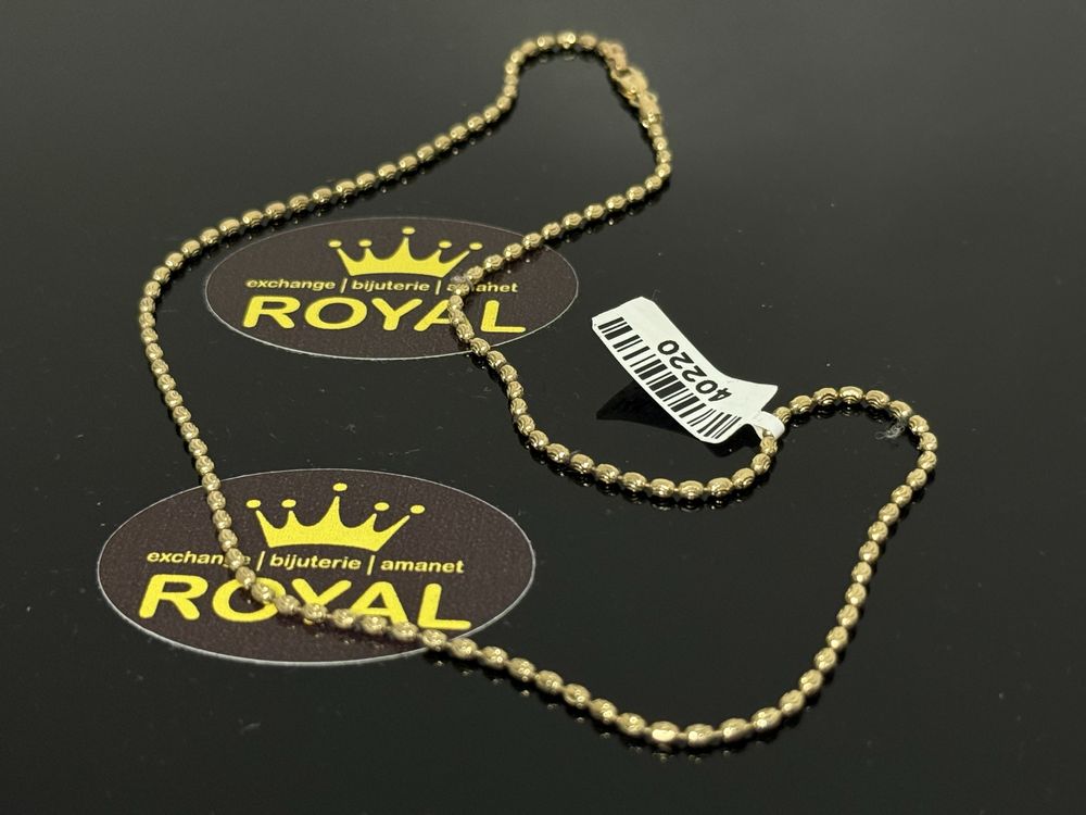 Bijuteria ROYAL : Lant AUR 14K bile aur / 4.7 GR
