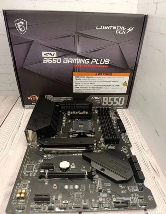 Материнская плата am4 MSI MPG B550 GAMING PLUS
