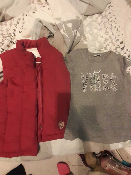 Vestă și tricou mărime S