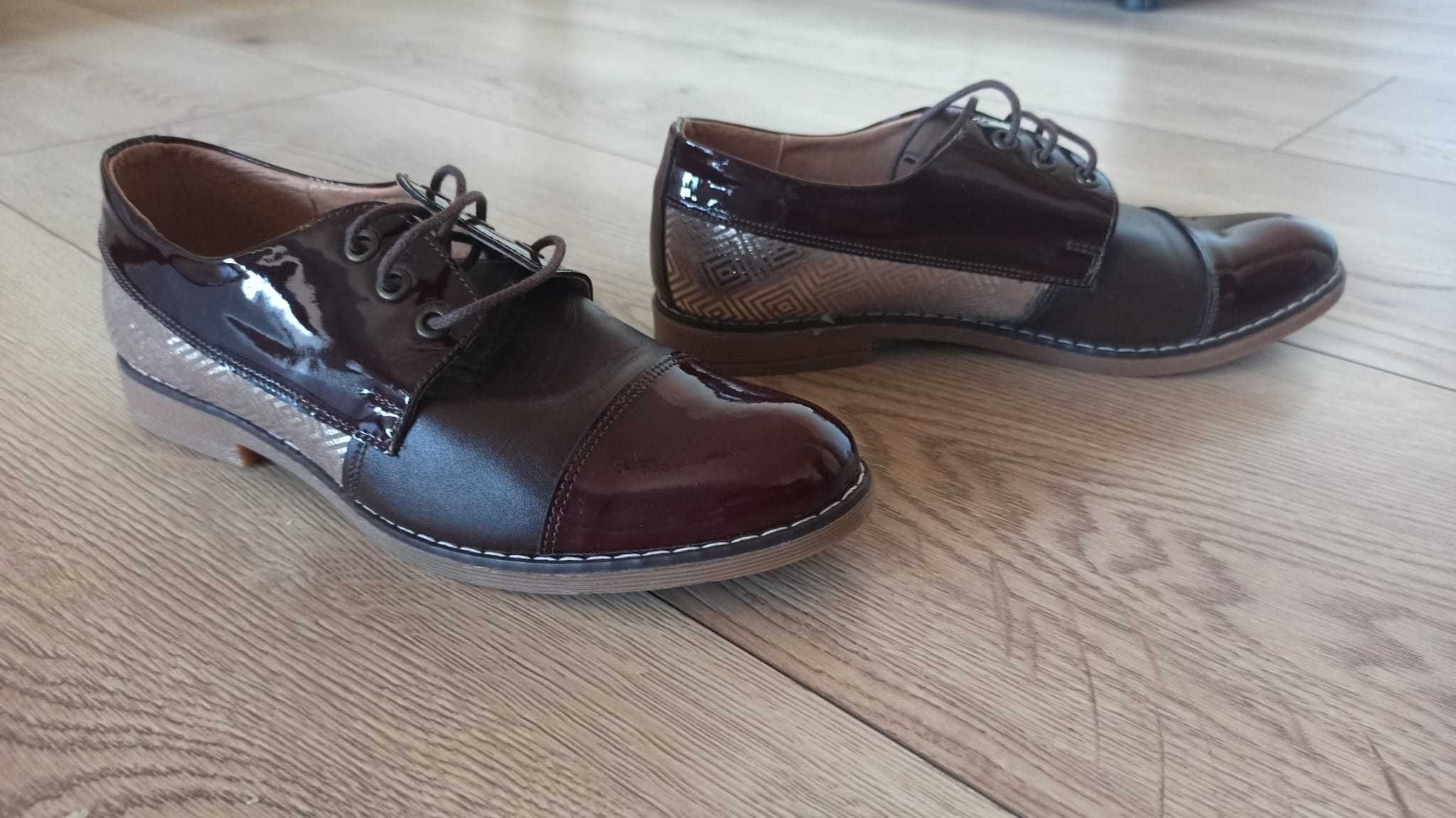 Pantofi casual Oxford style