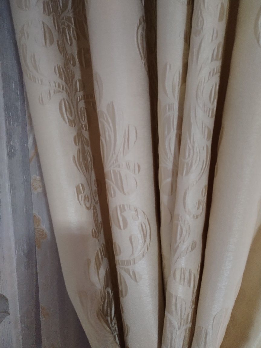 Set 2 perdele + 2 draperii