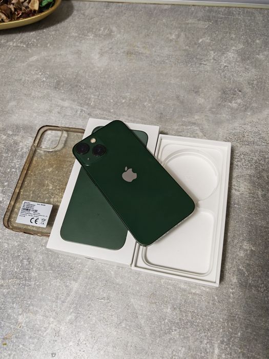 iPhone 13 Mini Green 95%Bat Fullbox impecabil totul original
