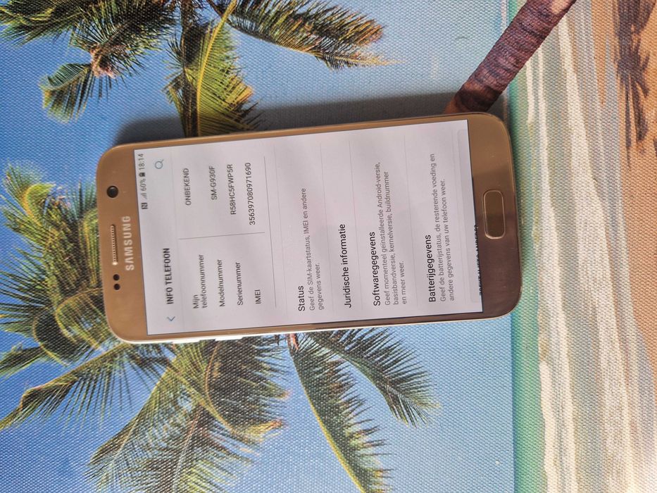 Samsung S7 - black / Gold -