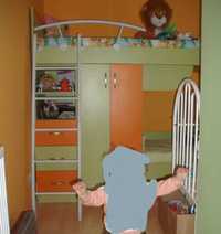 Детско обзавеждане за стая с легла на два етажа.