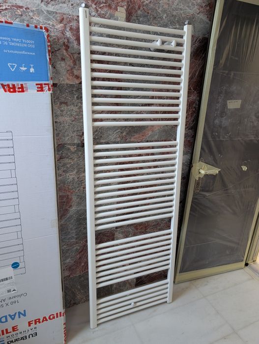 Calorifer perete port prosop alb 60x180cm baie 5 ani
