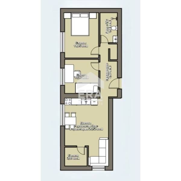 Нов проект! Тристаен апартамент в предстоящ строеж в район "Младост" 1